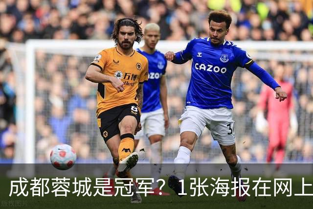 成都蓉城是冠军？1张海报在网上热传：5支中超球队共同托起大连英博冠军梦