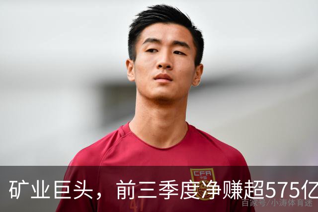 矿业巨头，前三季度净赚超575亿元！