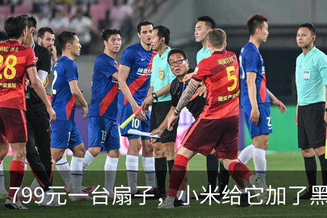 799元一台扇子，小米给它加了黑灰两色